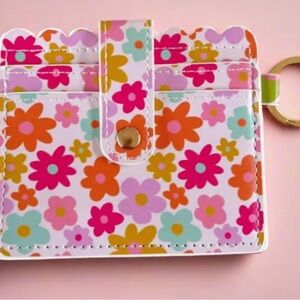 Floral Key & Card Holder